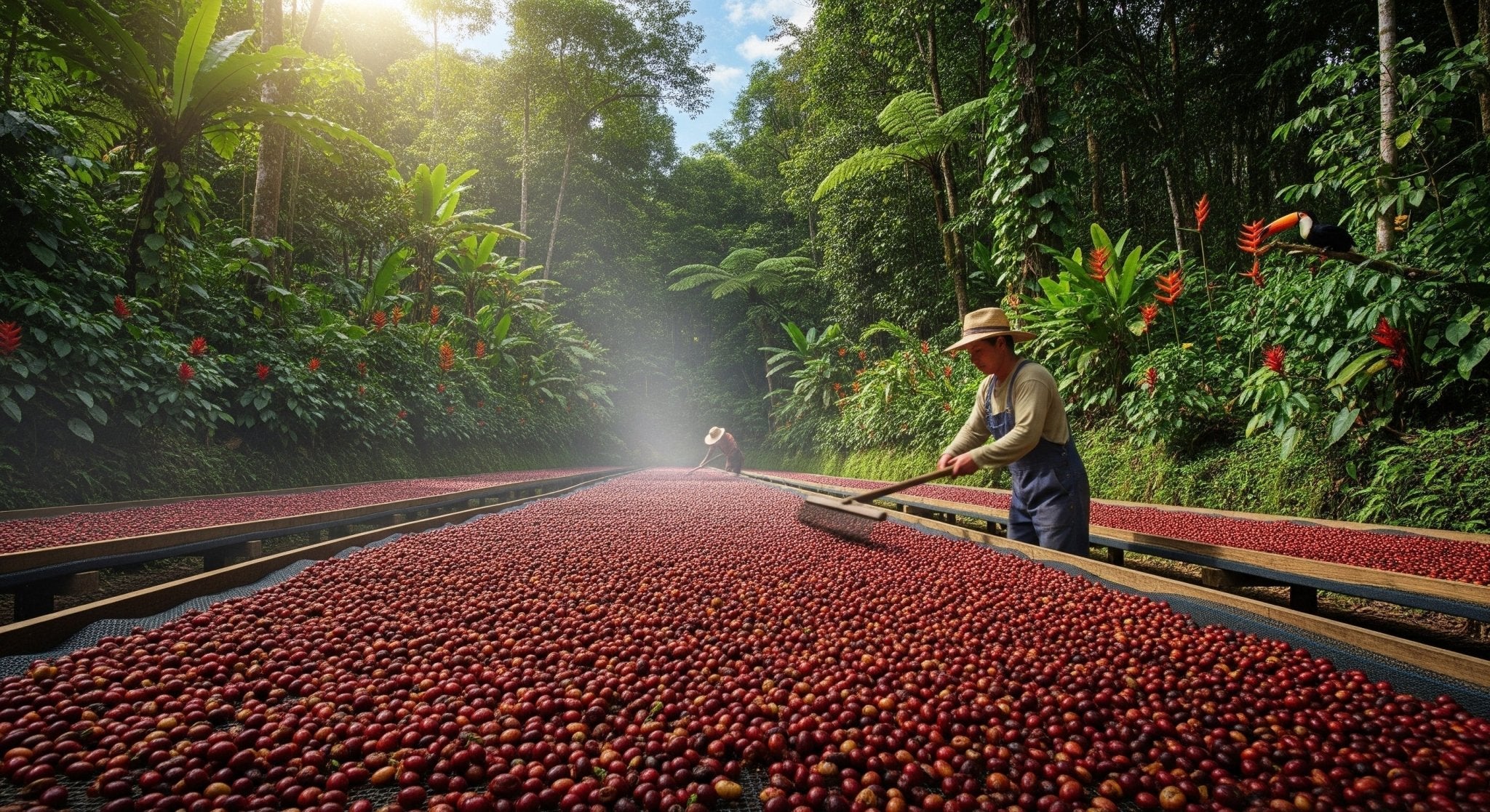 Coffee Natural Process Natural (Dry) Process Coffee: Big Sweetness, Bold Fruit – Steel Oak Coffee