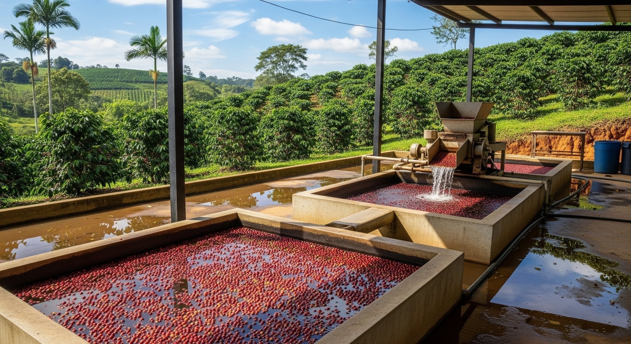 Washed (Wet) Process Coffee: How Precision Creates Clarity – Steel Oak ...