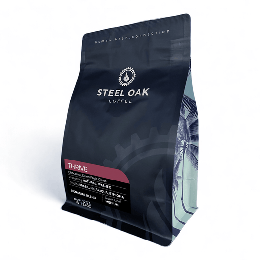 Thrive Blend – Specialty Coffee | Steel Oak Coffee Roasters