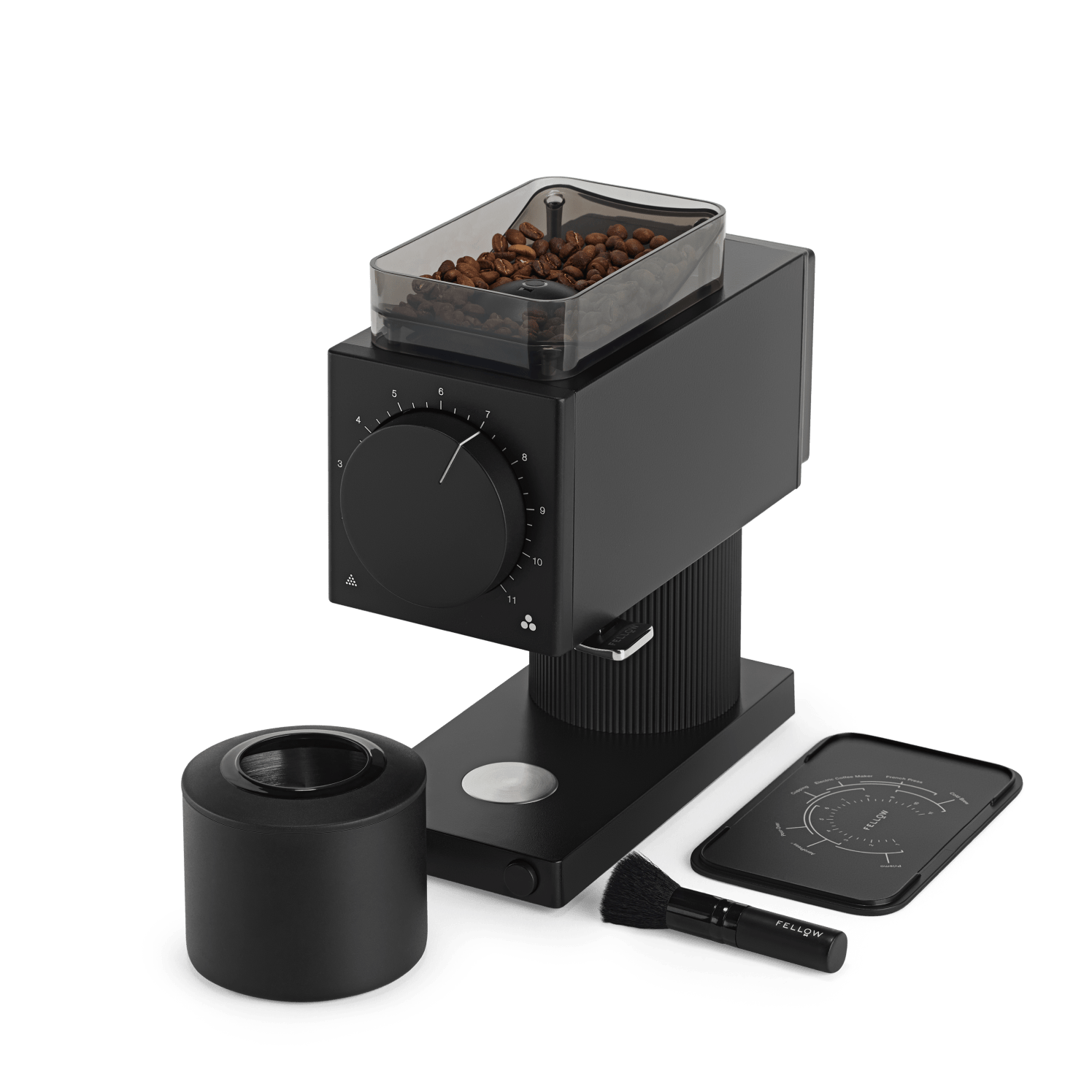 Fellow Ode Brew Grinder Gen 2 - Steel Oak Coffee