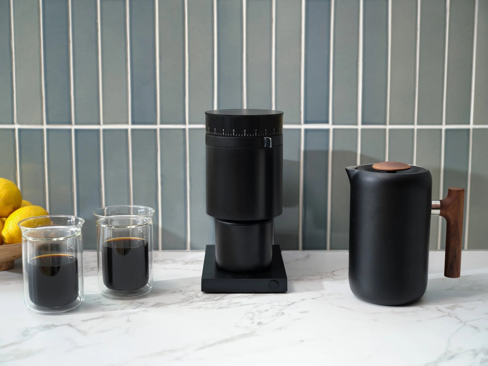 Fellow Opus Conical Burr Grinder - Steel Oak Coffee