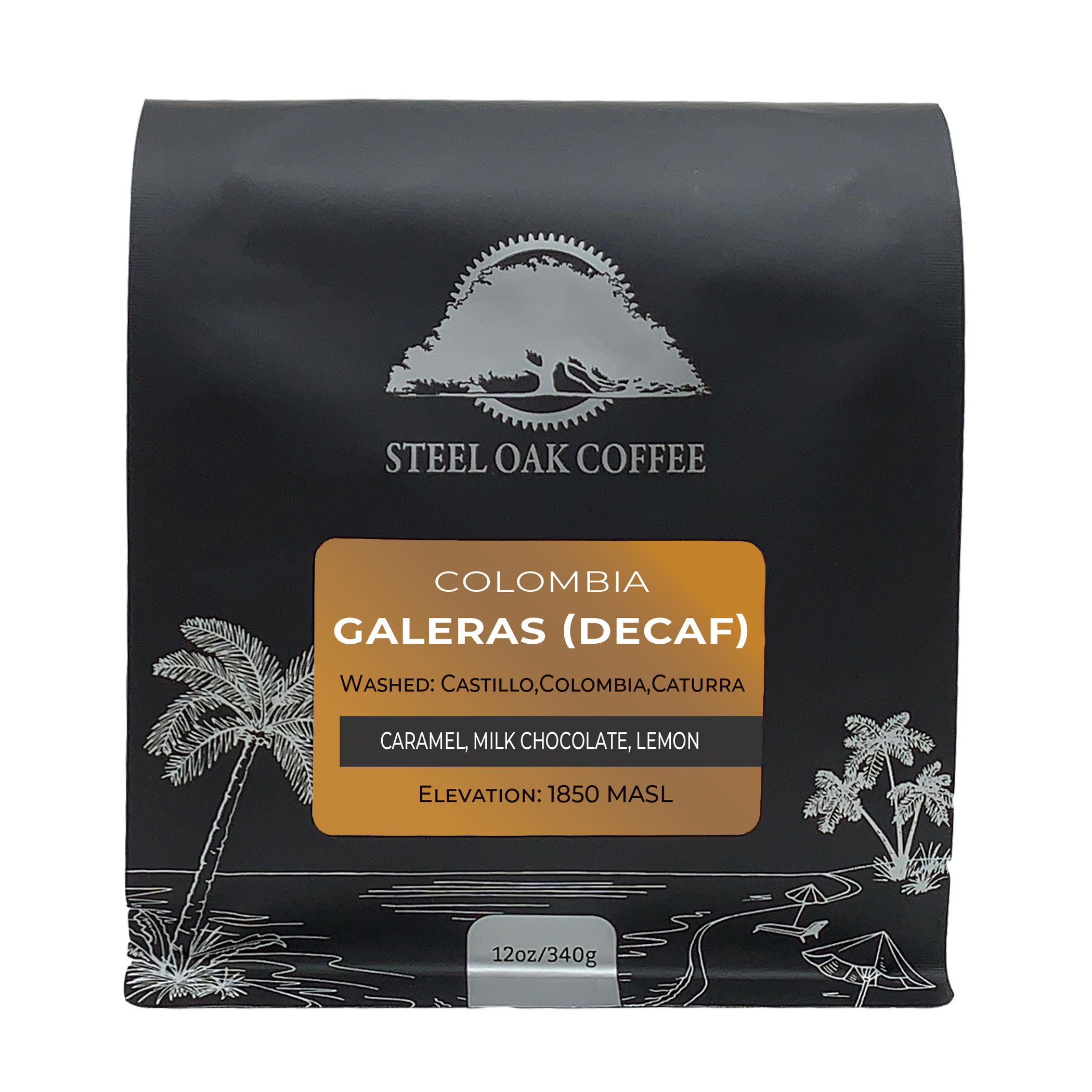 Colombia - Galeras (Decaf) - Steel Oak Coffee